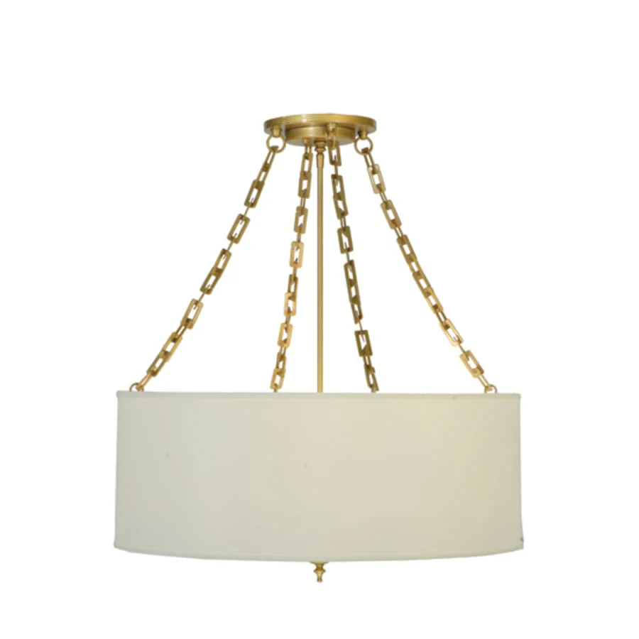 Meyda Tiffany Cilindro Eggshell 6 Light 28" Wide Suspension Pendant - Image 3
