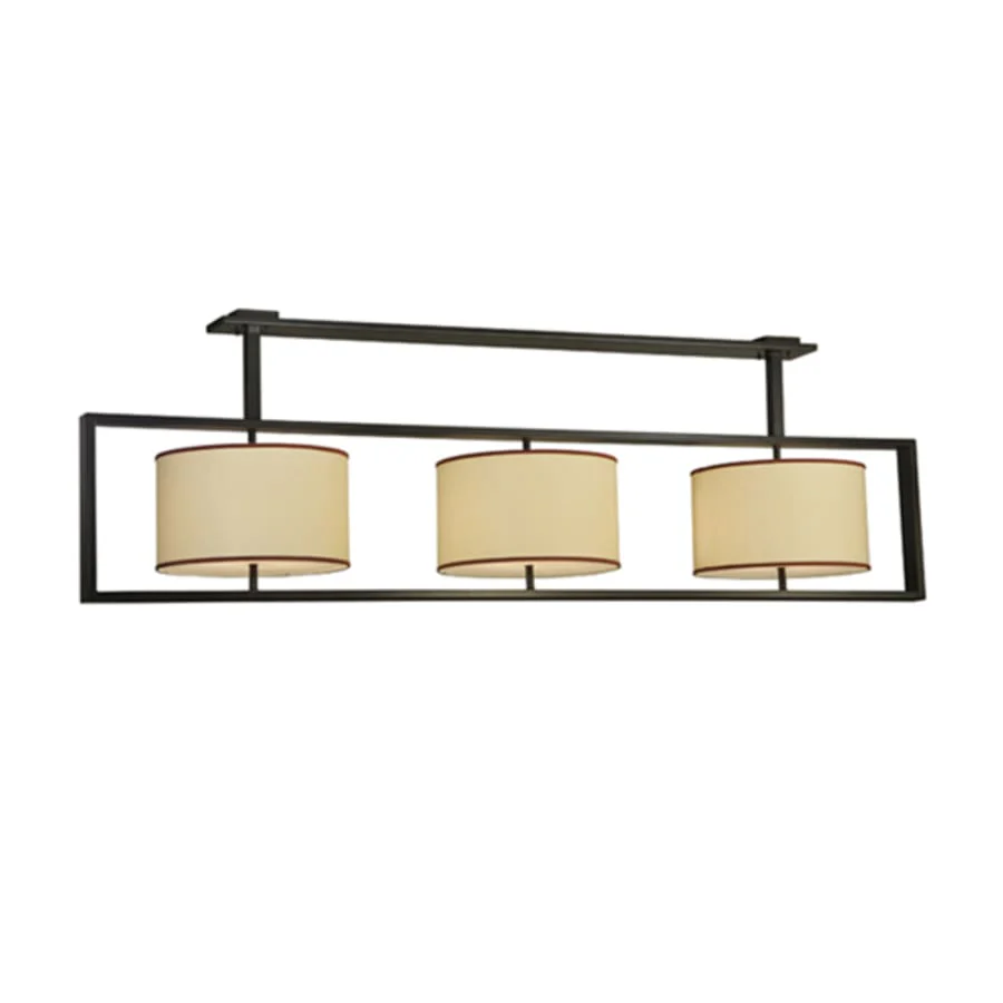 Meyda Tiffany Farm Table 6 Light 100" Wide Linear Pendant - Image 2