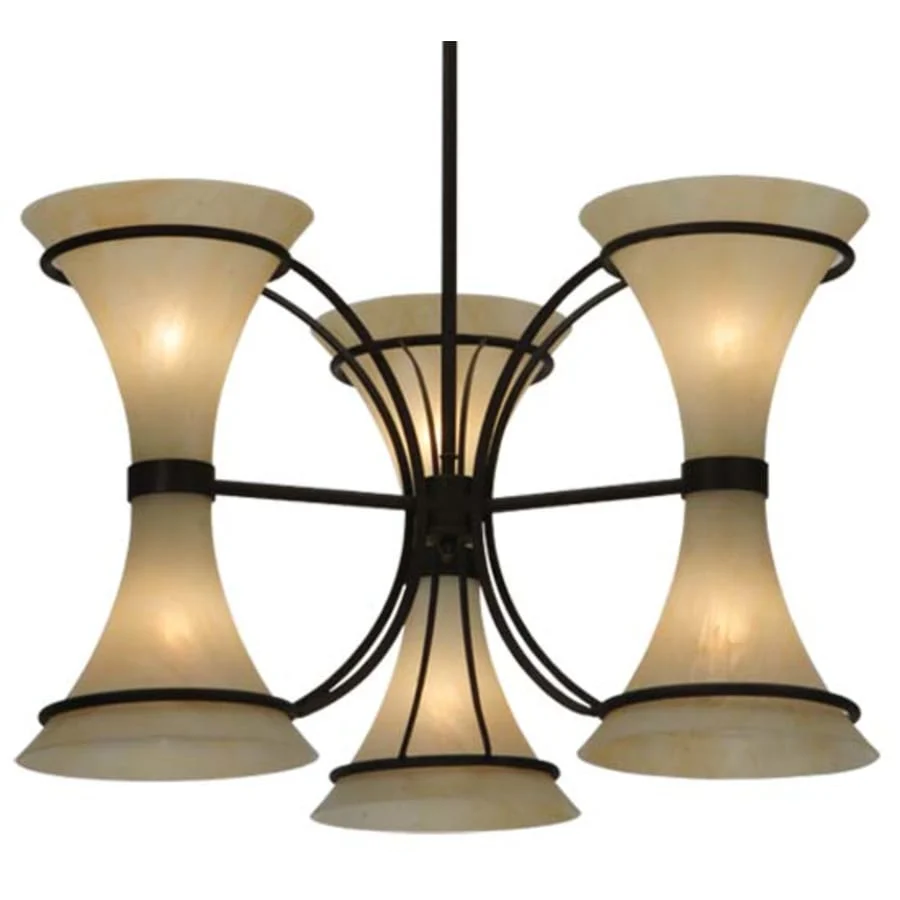 Meyda Tiffany Chronos 6 Light 30" Wide Chandelier - Image 1