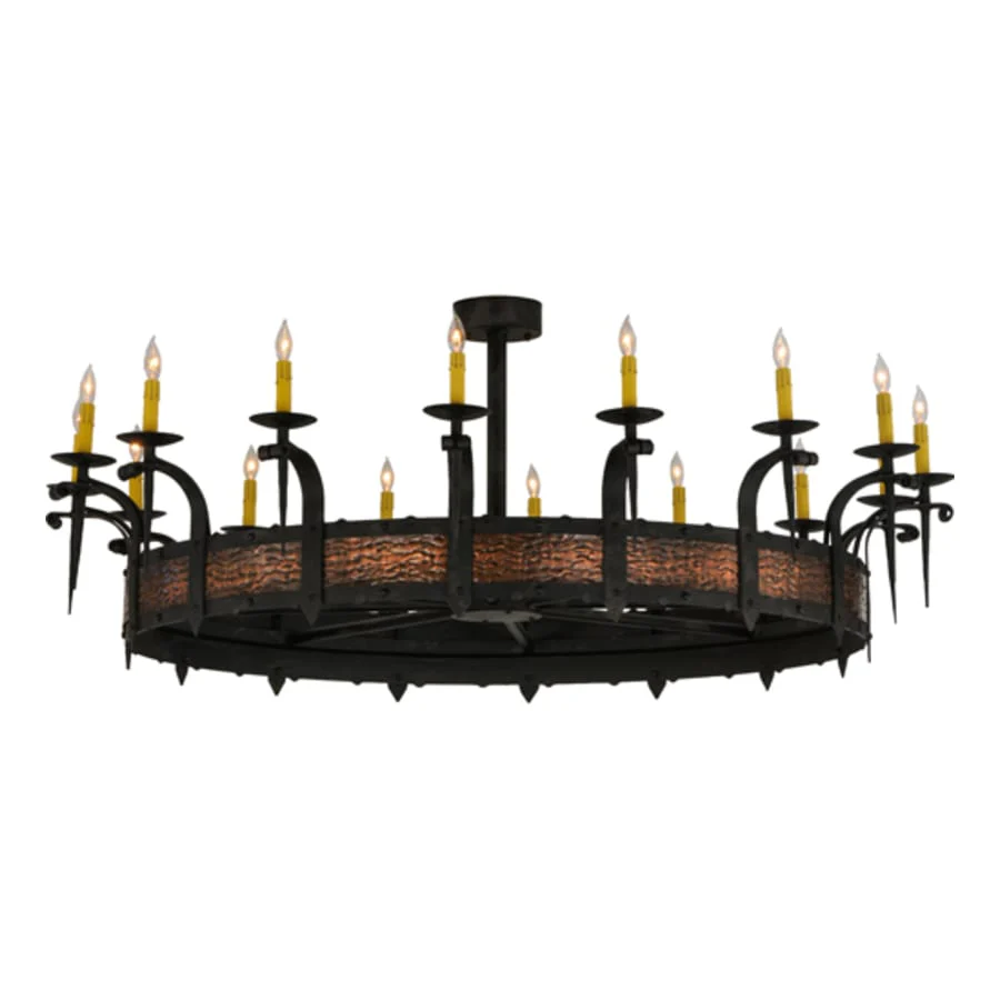 Meyda Tiffany Costello 16 Light 60" Wide Taper Candle Style Chandelier - Image 2