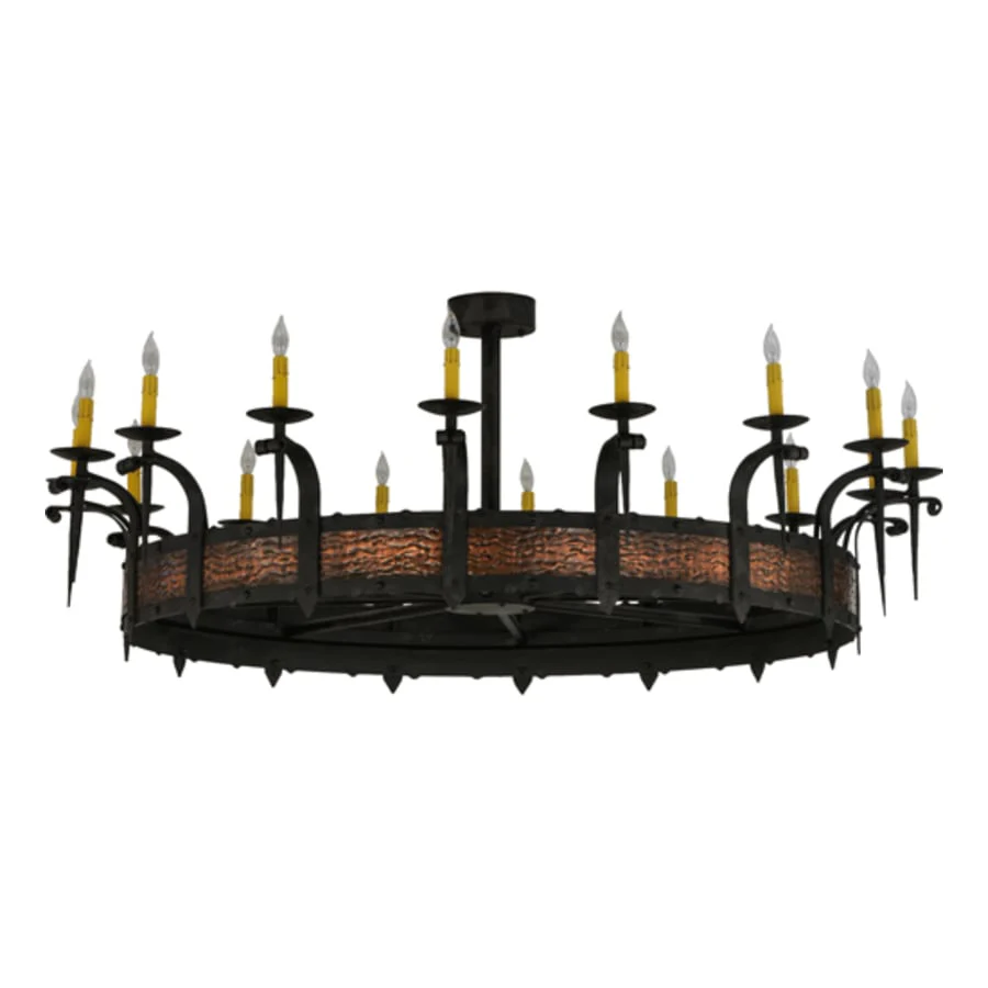 Meyda Tiffany Costello 16 Light 60" Wide Taper Candle Style Chandelier - Image 3