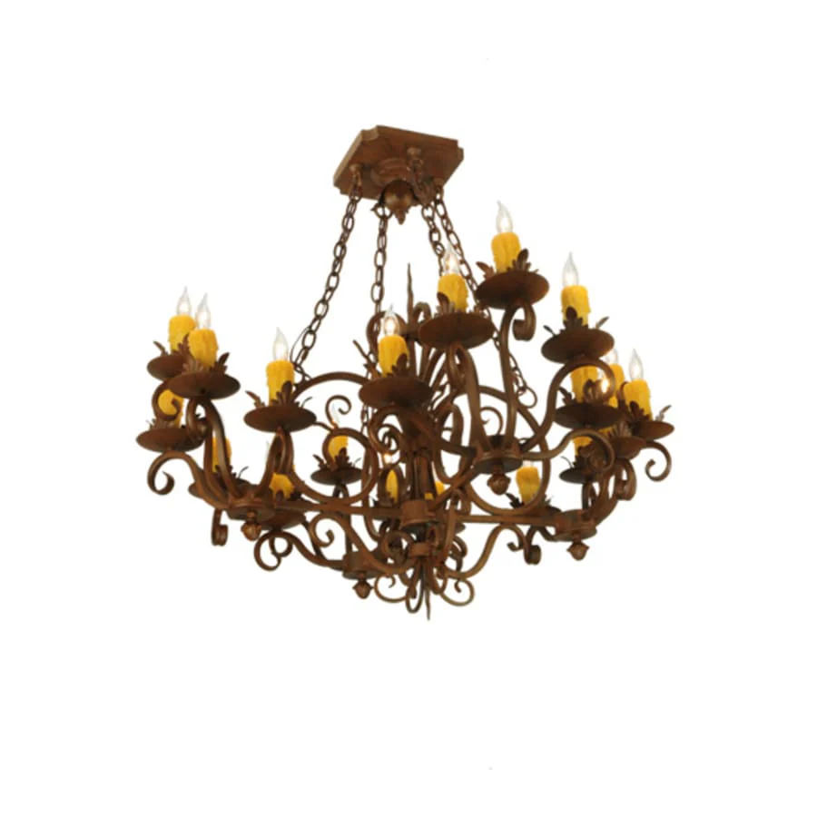 Meyda Tiffany Kimberly 20 Light 54" Wide Taper Candle Style Chandelier - Image 2