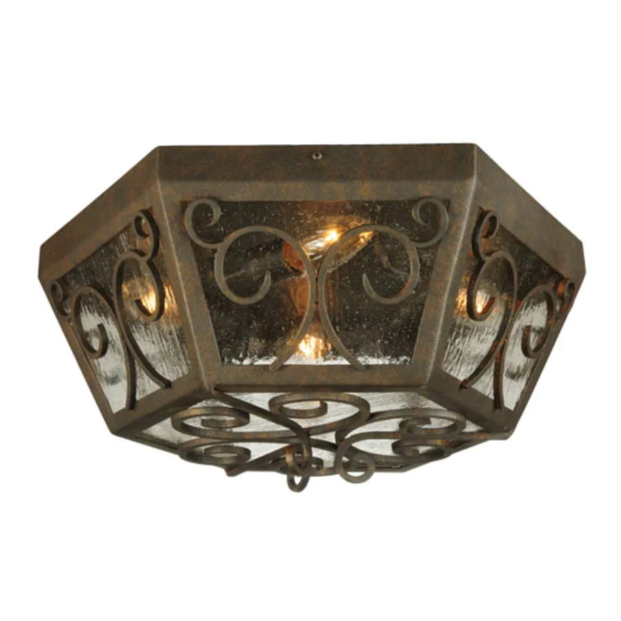 Meyda Tiffany Camilla 4 Light 20″ Wide Flush Mount Ceiling Fixture