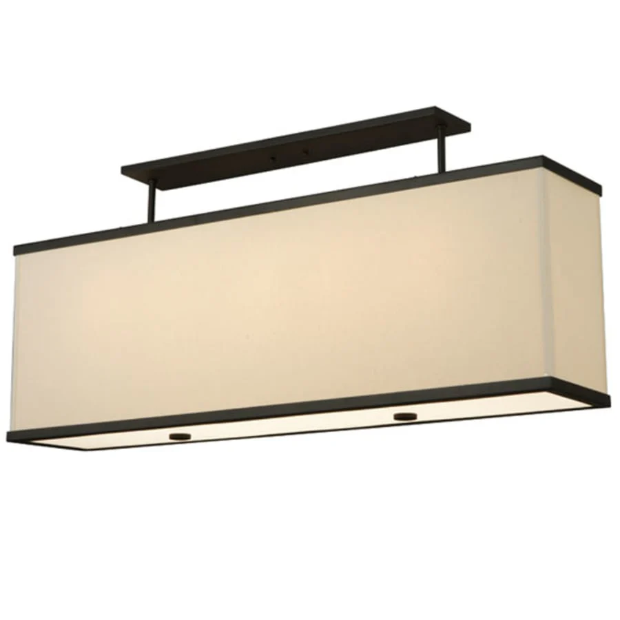 Meyda Tiffany Quadrato 5 Light 43" Wide Linear Pendant - Image 2