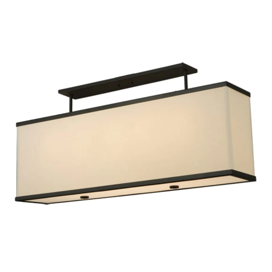 Meyda Tiffany Quadrato 5 Light 43" Wide Linear Pendant - Image 3