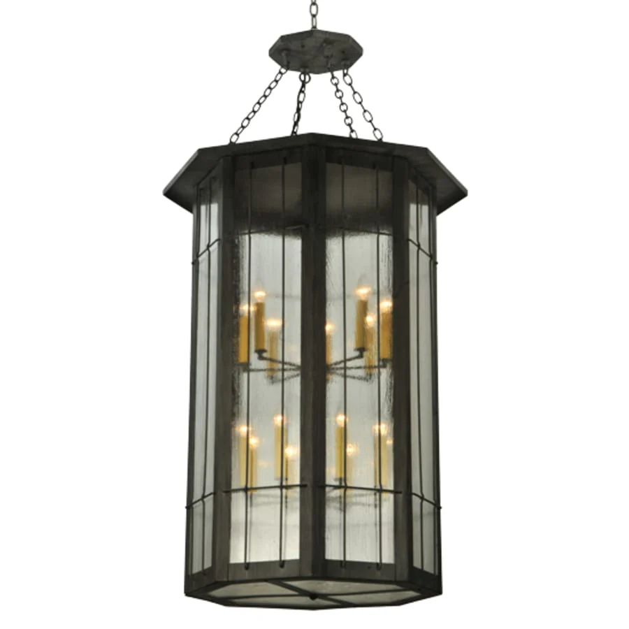 Meyda Tiffany West Albany 16 Light 38" Wide Taper Candle Pendant - Image 2