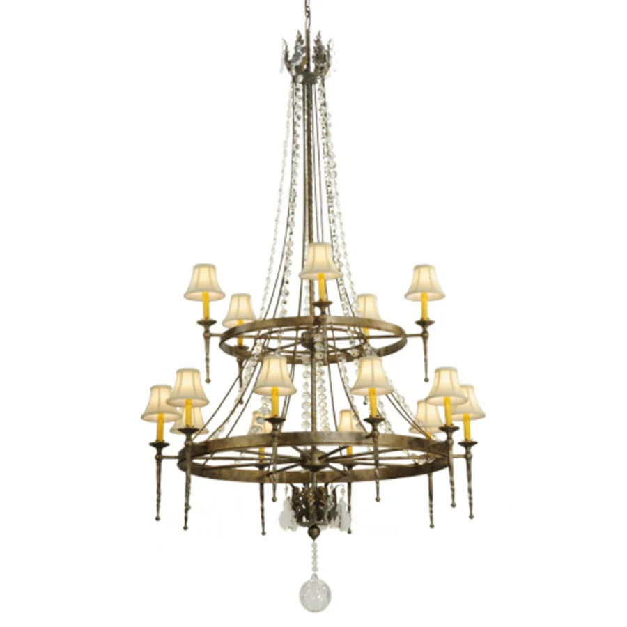 Meyda Tiffany Amaury 15 Light 55" Wide Chandelier - Image 1