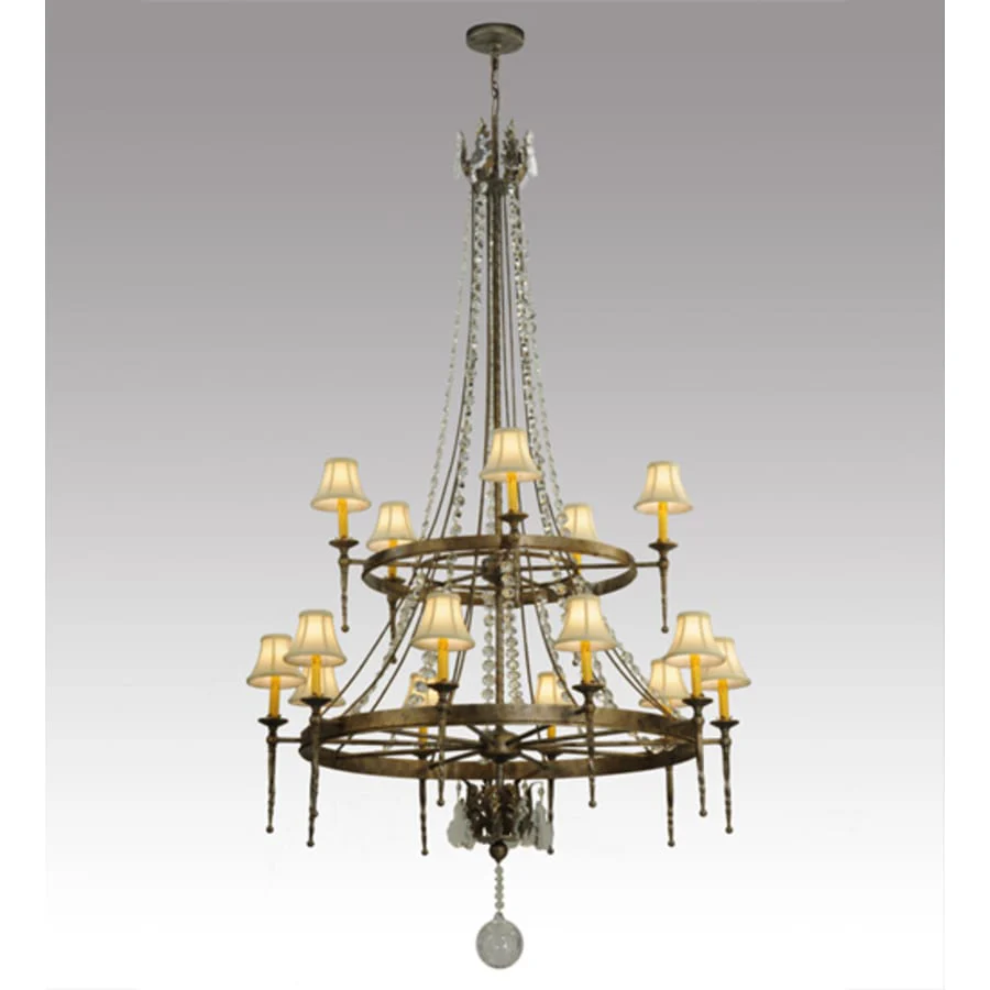 Meyda Tiffany Amaury 15 Light 55" Wide Chandelier - Image 2