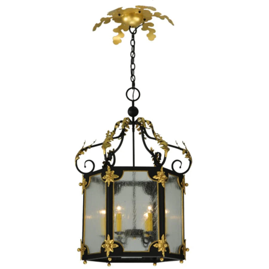 Meyda Tiffany Ganser 6 Light 25" Wide Taper Candle Pendant - Image 3
