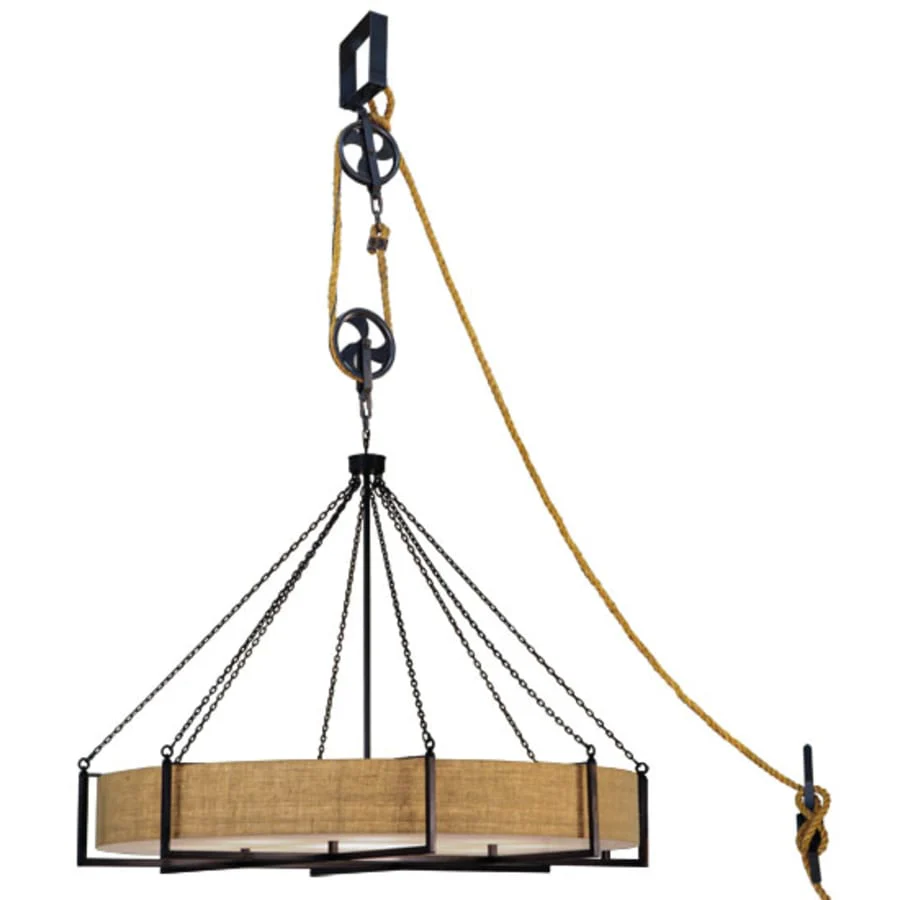 Meyda Tiffany Bartlett 12 Light 78" Wide Suspension Pendant - Image 1