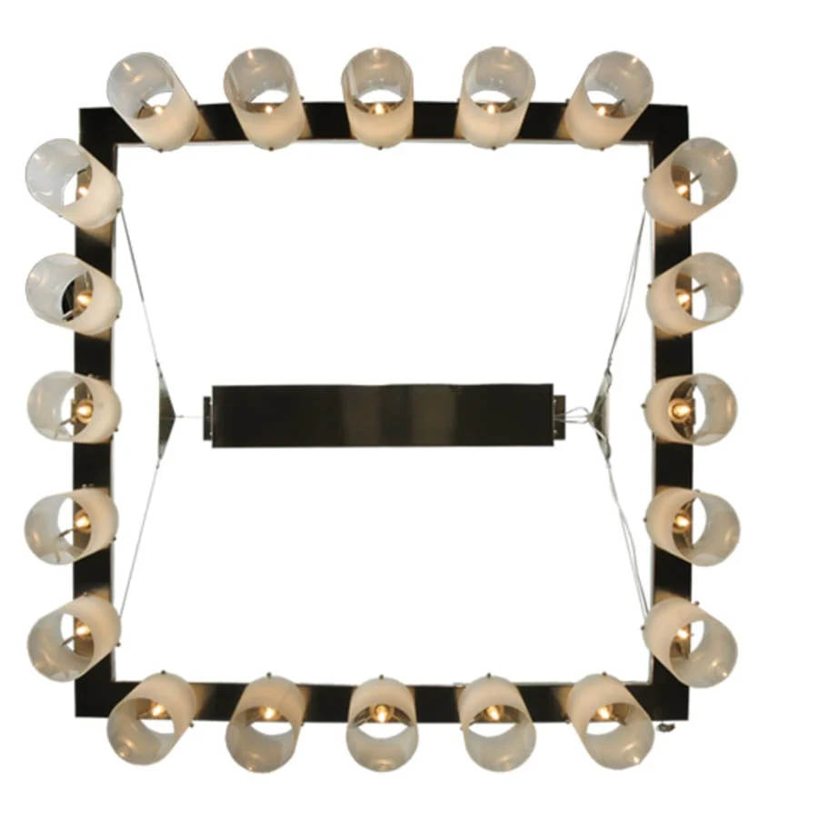 Meyda Tiffany Counter Weight 20 Light 71" Wide Linear Chandelier - Image 3