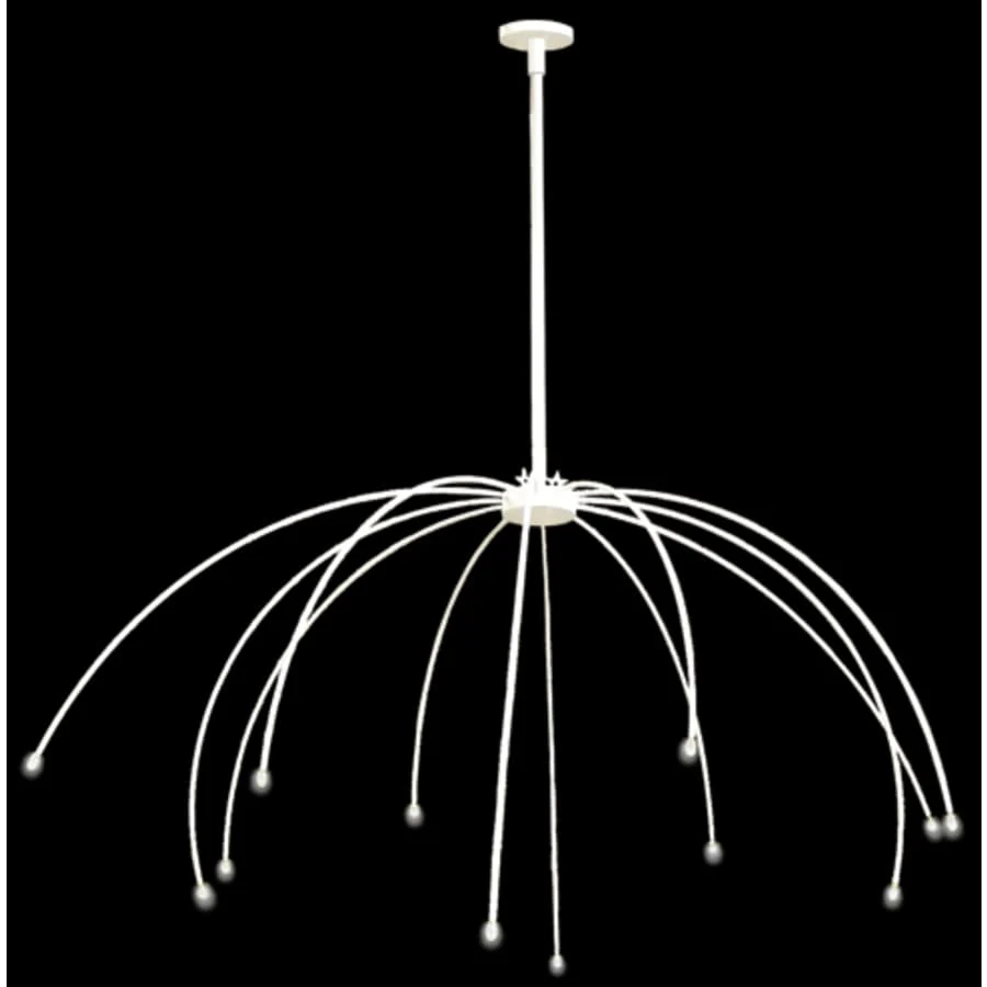 Meyda Tiffany American Girl 144" Wide LED Abstract Chandelier - Image 1
