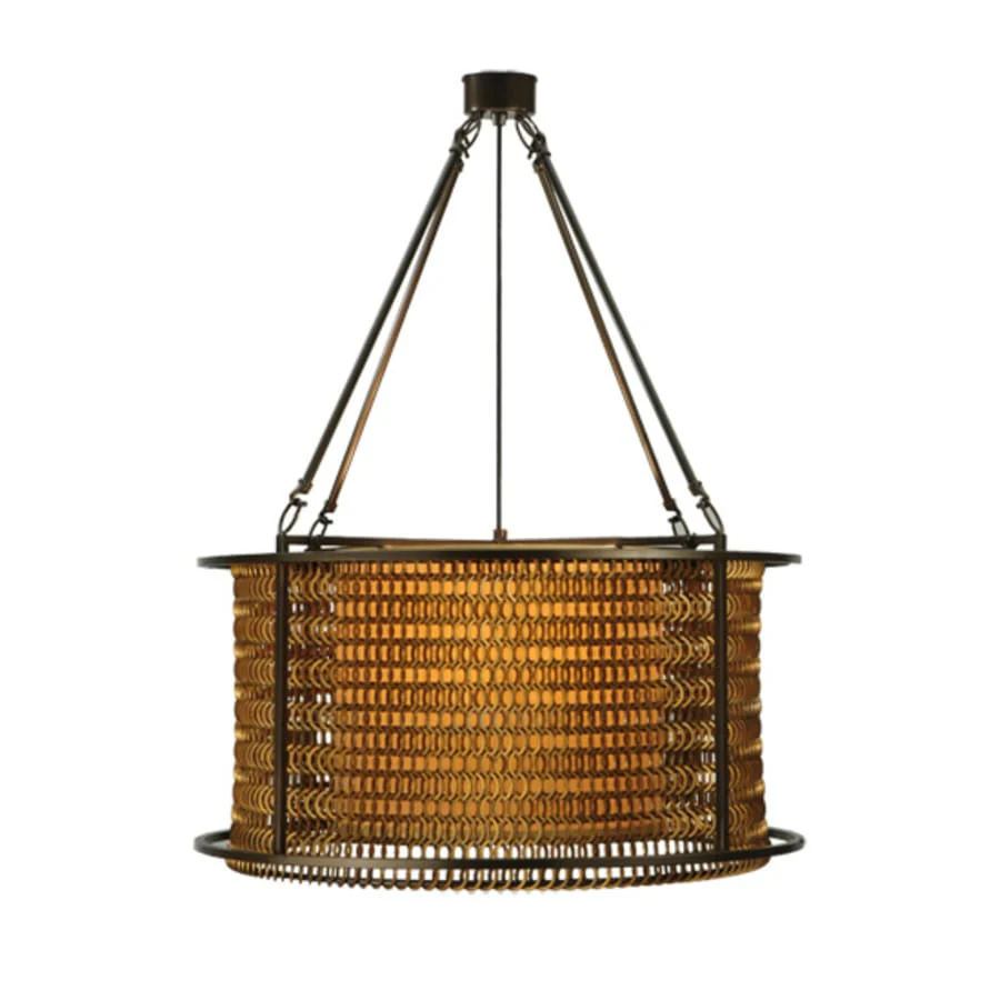 Meyda Tiffany Maille 4 Light 24" Wide Suspension Pendant - Image 3