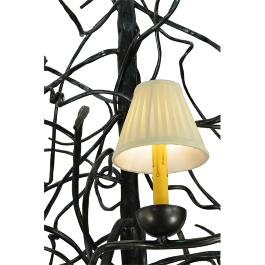 Meyda Tiffany Winter Solstice 6 Light 50" Wide Wrought Iron Chandelier - Image 3