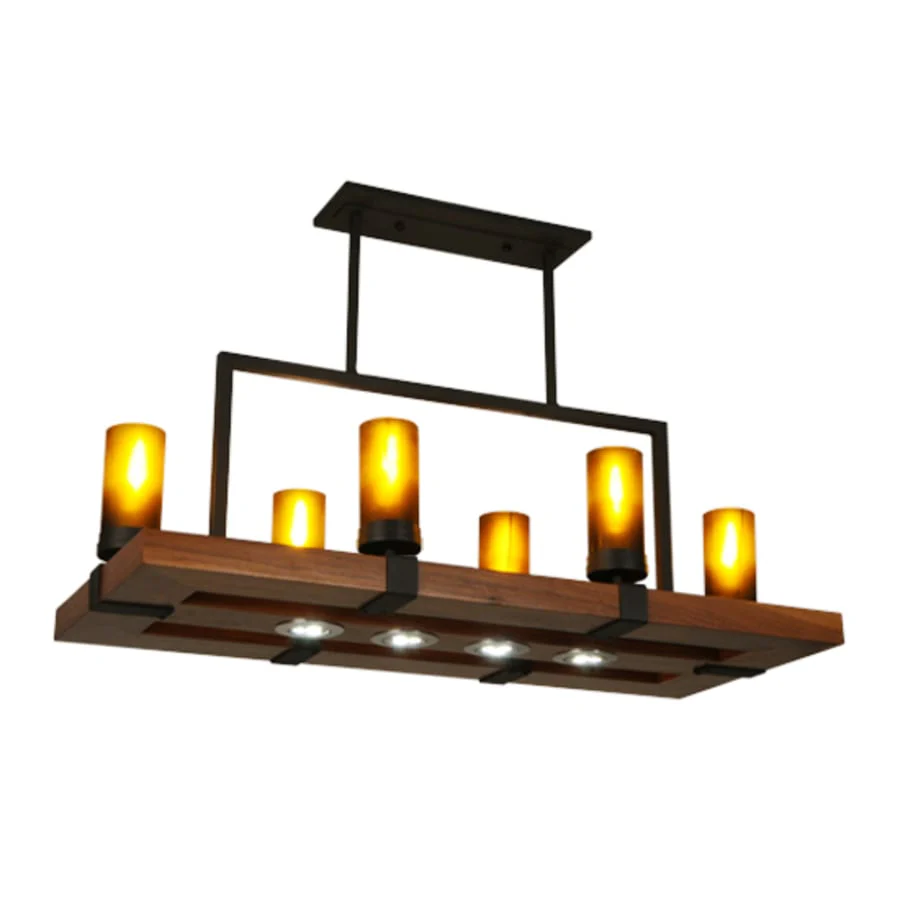 Meyda Tiffany Grand Terrace 10 Light 38" Wide Wrought Iron Candle Style Chandelier - Image 1