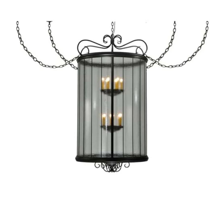 Meyda Tiffany Brio 12 Light 36" Wide Taper Candle Pendant - Image 3