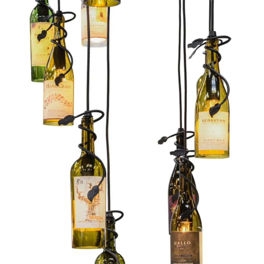 Meyda Tiffany Tuscan Vineyard 30 Light 72" Wide Multi Light Pendant - Image 3