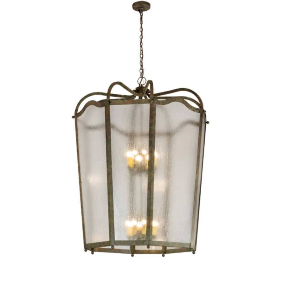 Meyda Tiffany Citadel 16 Light 46" Wide Taper Candle Pendant - Image 3