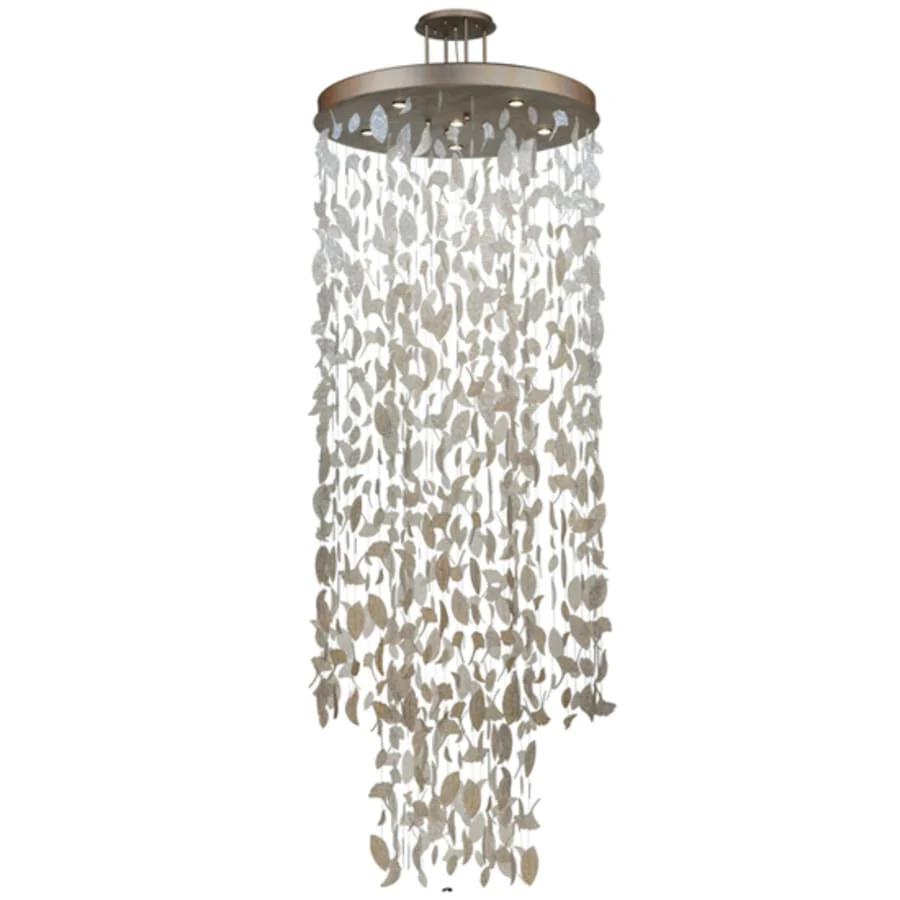 Meyda Tiffany Ginkgo Leaf 6 Light 44" Wide Pendant - Image 2