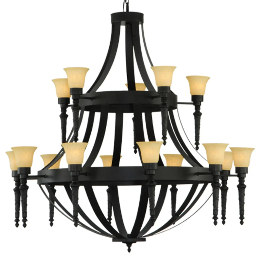 Meyda Tiffany Pontoise 15 Light 60" Wide Chandelier - Image 1