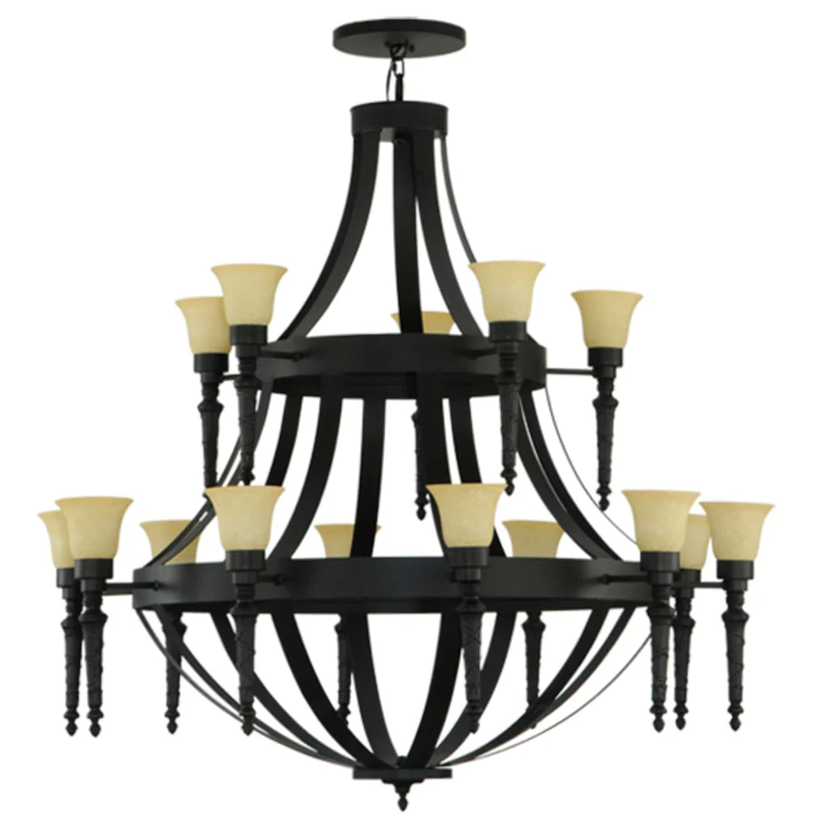 Meyda Tiffany Pontoise 15 Light 60" Wide Chandelier - Image 2