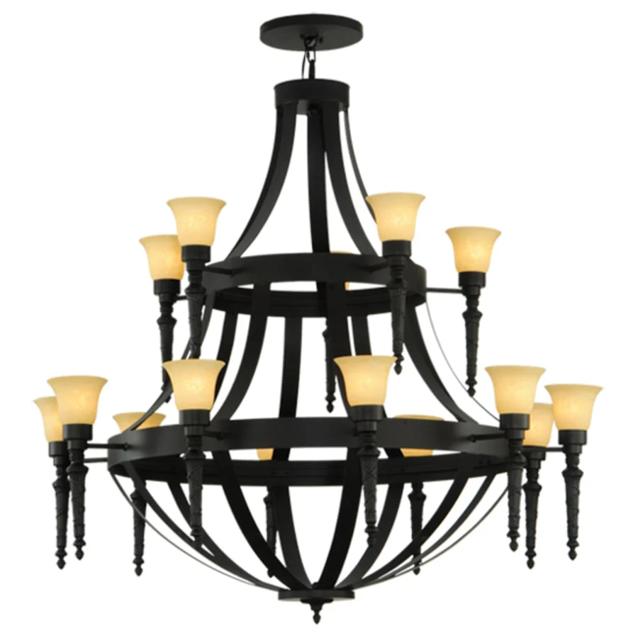 Meyda Tiffany Pontoise 15 Light 60" Wide Chandelier - Image 3