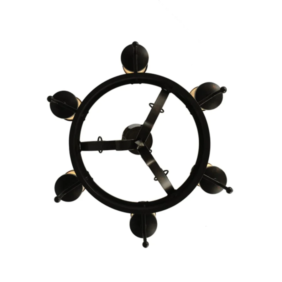 Meyda Tiffany Lorenzo 6 Light 30" Wide Chandelier - Image 3