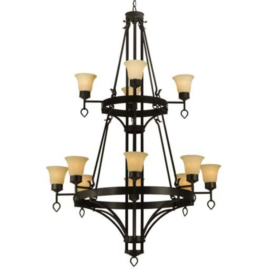 Meyda Tiffany Savino 12 Light 46" Wide Chandelier - Image 1