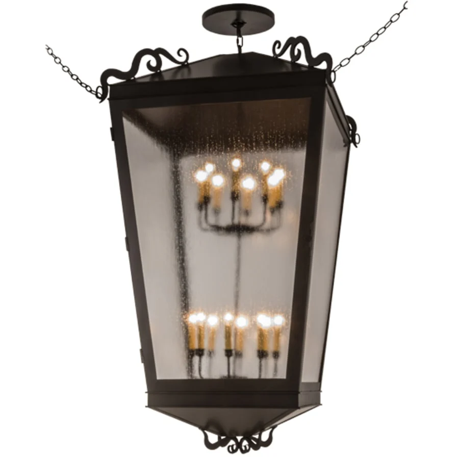 Meyda Tiffany Madeline 16 Light 46" Wide Taper Candle Pendant - Image 3