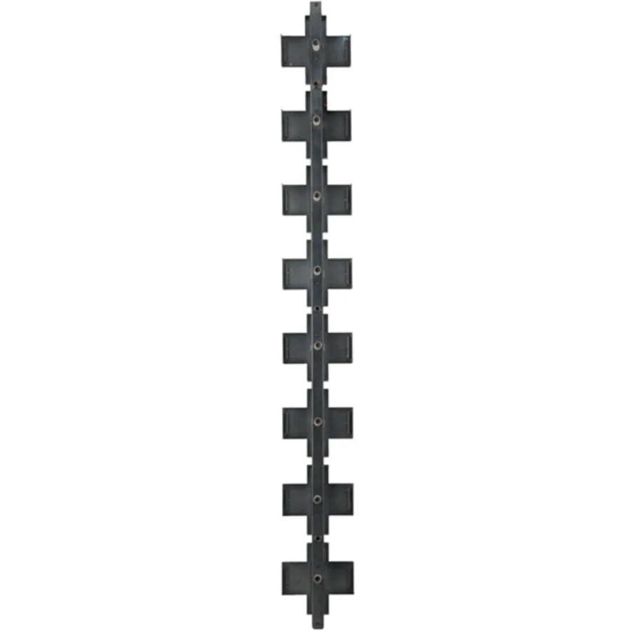 Meyda Tiffany Ice Cube 8 Light 78" Wide Linear Chandelier - Image 2