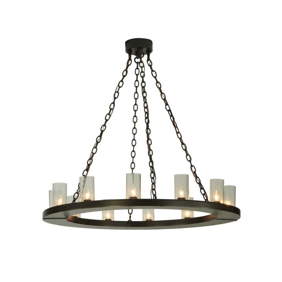 Meyda Tiffany 42" W Loxley 12 Light Chandelier - Image 1