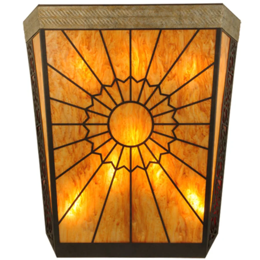 Meyda Tiffany Zuvan 6 Light 33" Tall Wall Sconce - Image 1