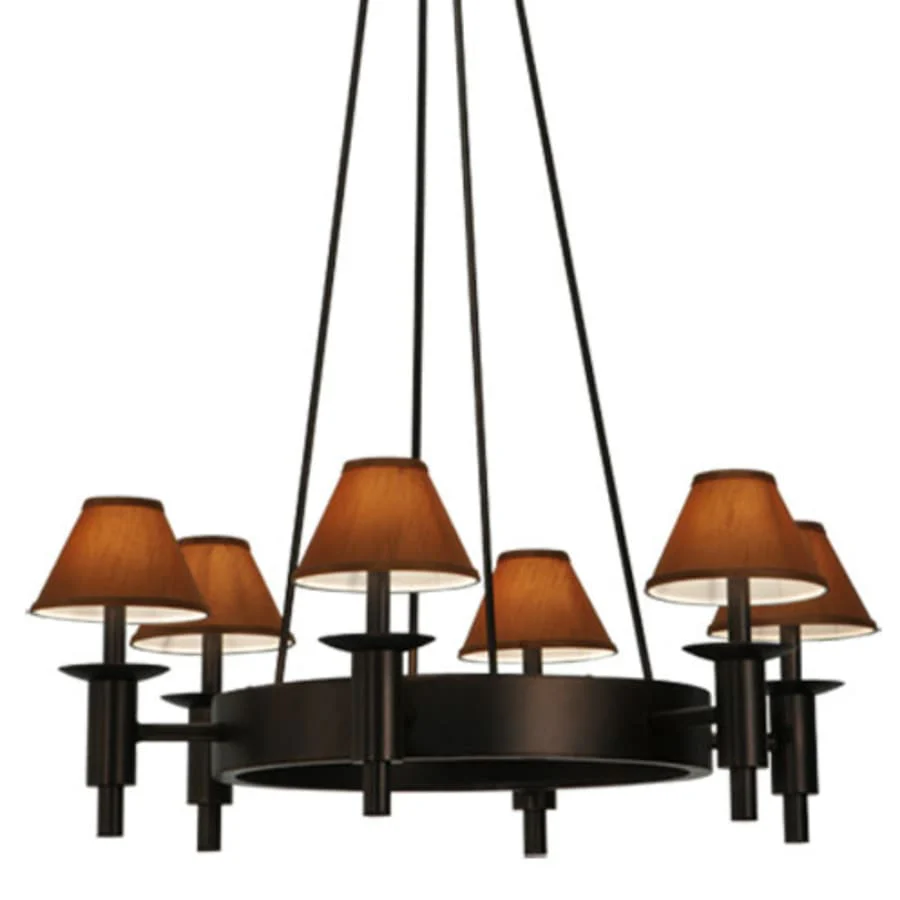 Meyda Tiffany Calais 6 Light 36" Wide Chandelier - Image 1