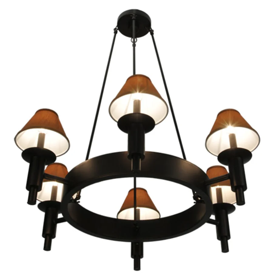 Meyda Tiffany Calais 6 Light 36" Wide Chandelier - Image 3