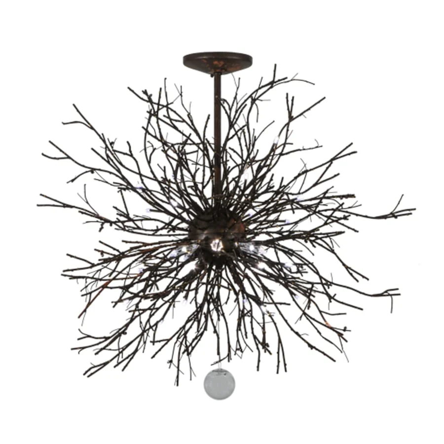 Meyda Tiffany Pussy Willow 20 Light 36" Wide Abstract Pendant - Image 1