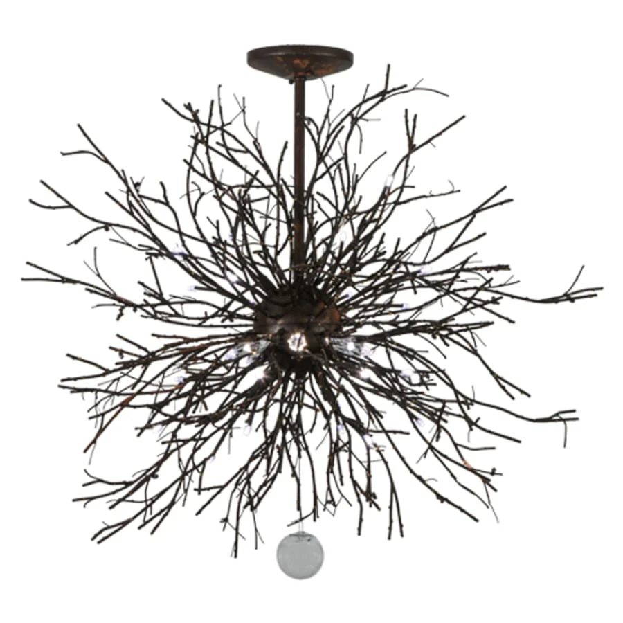 Meyda Tiffany Pussy Willow 20 Light 36" Wide Abstract Pendant - Image 3