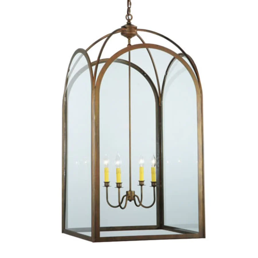 Meyda Tiffany Perin 4 Light 35" Wide Taper Candle Pendant - Image 1