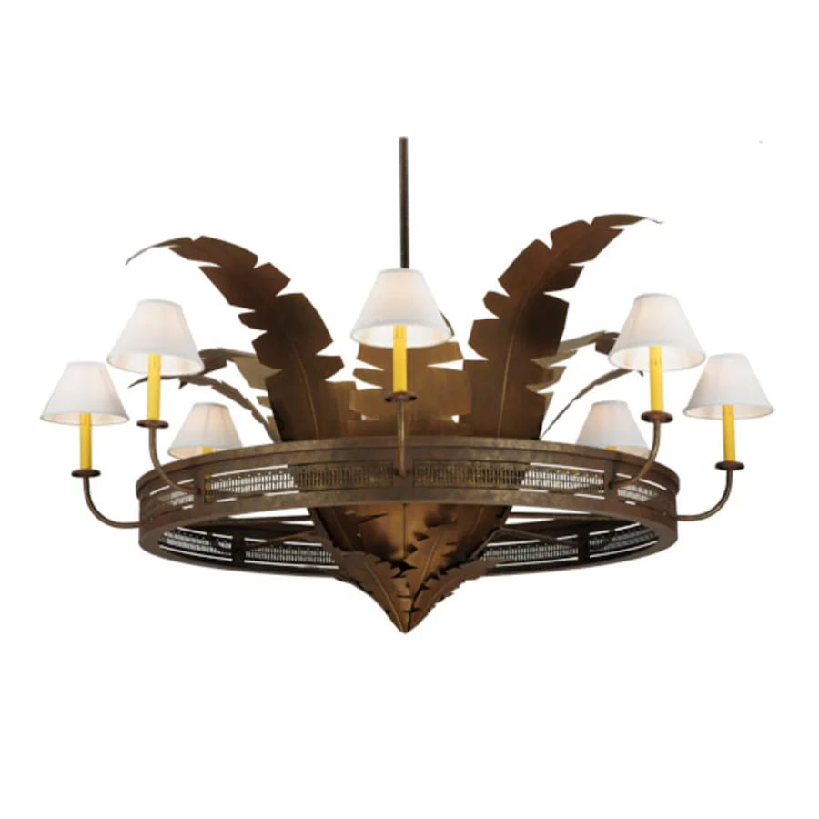 Meyda Tiffany Banana Bamboo 6 Light 59" Wide Chandelier - Image 1