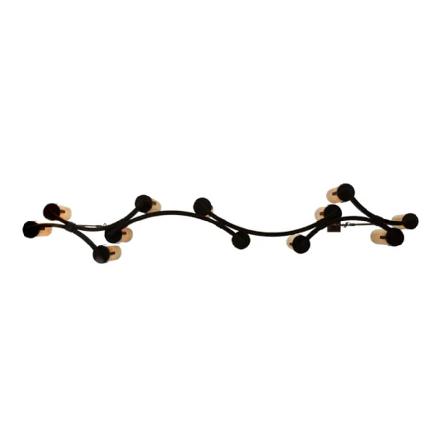 Meyda Tiffany Cero 12 Light 96" Wide Pillar Candle Style Chandelier - Image 3