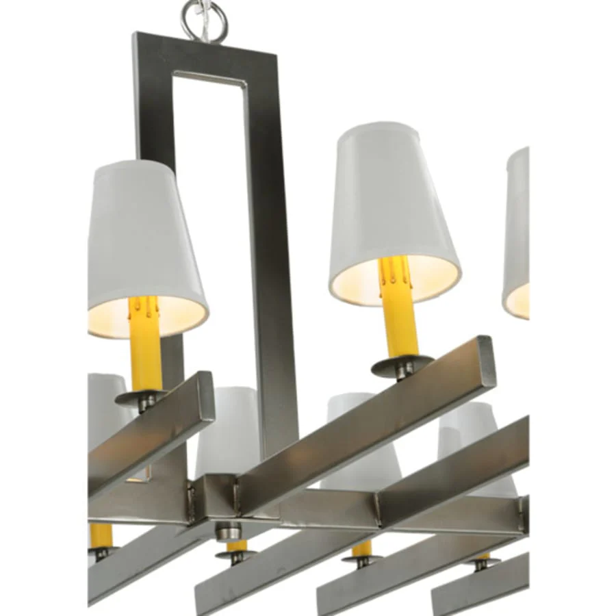 Meyda Tiffany Dante 20 Light 72" Wide Linear Chandelier - Image 3
