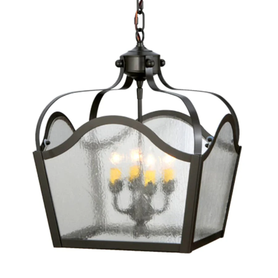Meyda Tiffany Terena 4 Light 22" Wide Taper Candle Pendant - Image 1
