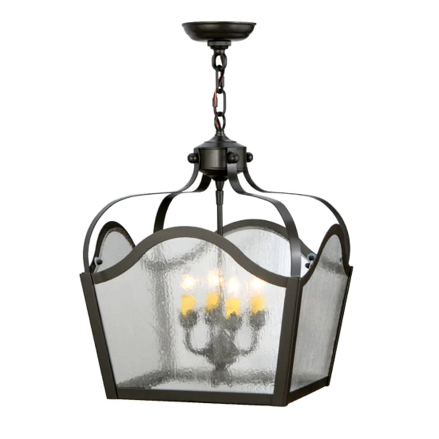 Meyda Tiffany Terena 4 Light 22" Wide Taper Candle Pendant - Image 2