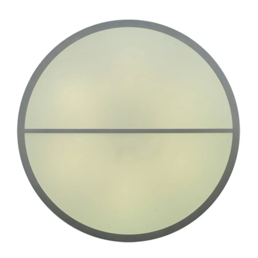 Meyda Tiffany Cilindro 6 Light 60" Wide Flush Mount Drum Ceiling Fixture - Nickel Finish - GU24 Bulb Base - Image 3