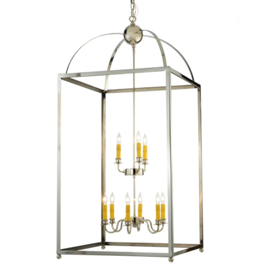 Meyda Tiffany Pavilion 9 Light 34" Wide Taper Candle Pendant - Image 1