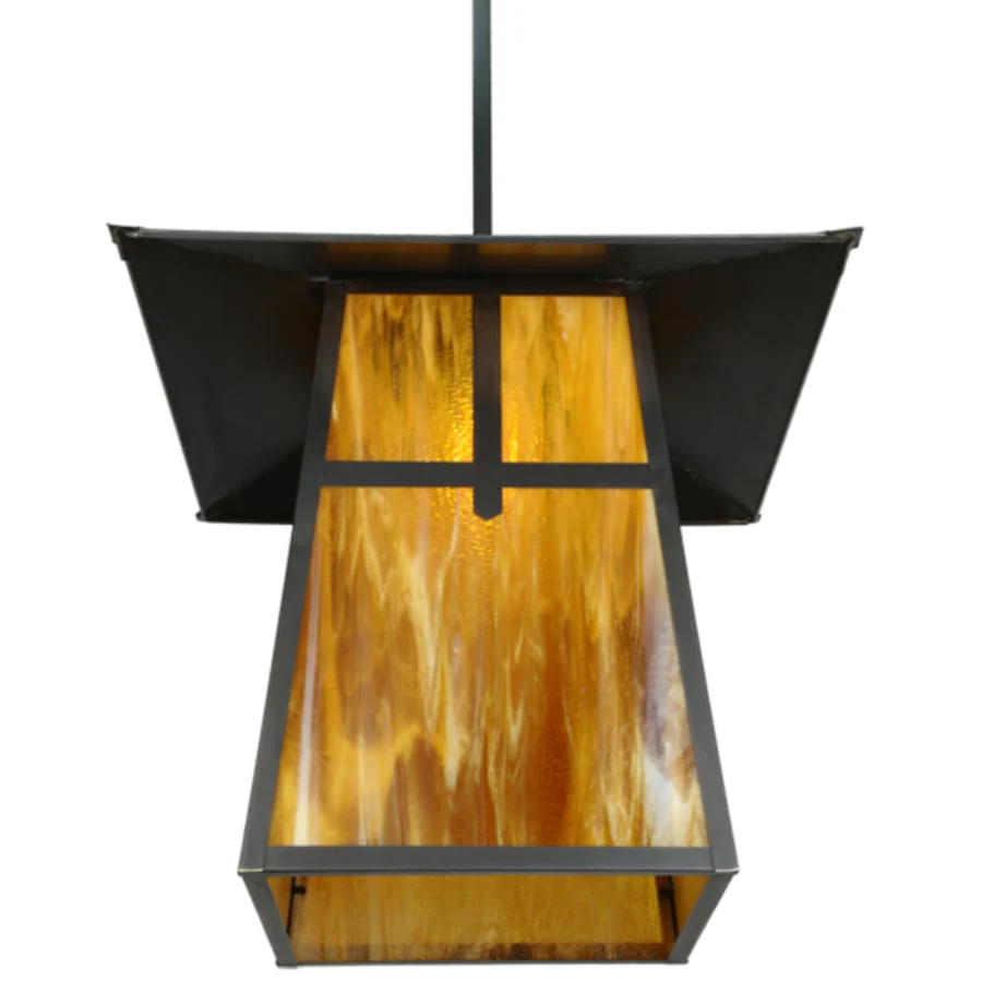 Meyda Tiffany Stillwater Cross 24" Wide Pendant - Image 3
