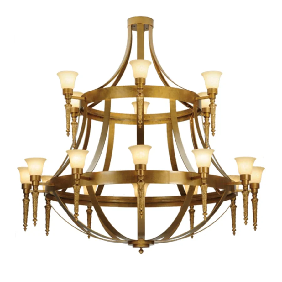 Meyda Tiffany Lubovich 18 Light 72" Wide Chandelier - Image 1