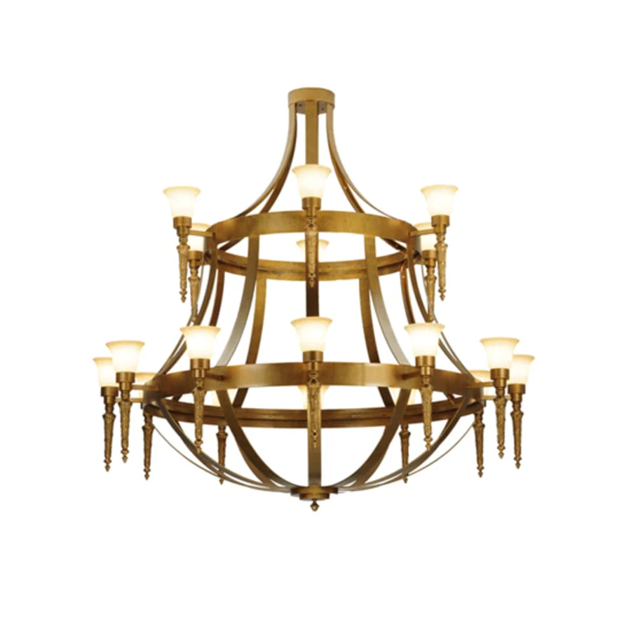 Meyda Tiffany Lubovich 18 Light 72" Wide Chandelier - Image 2