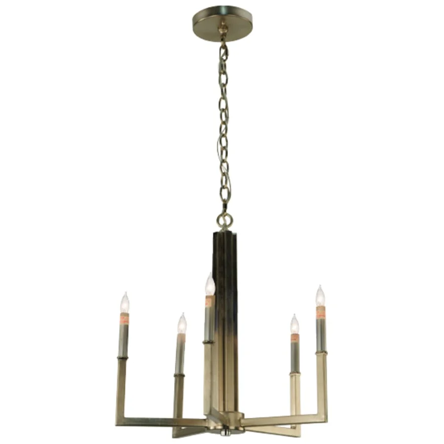 Meyda Tiffany Rula 5 Light 24" Wide Taper Candle Style Chandelier - Image 3