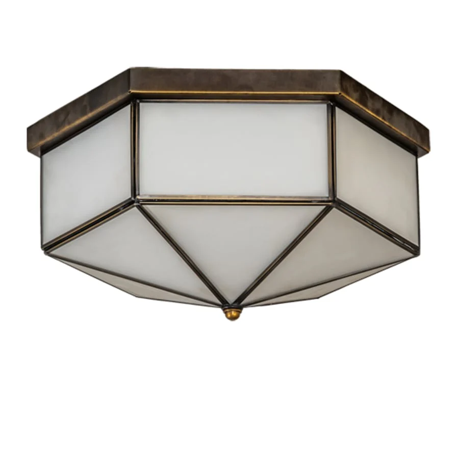 Meyda Tiffany Eltham 16" Wide LED Flush Mount Ceiling Fixture - Image 3