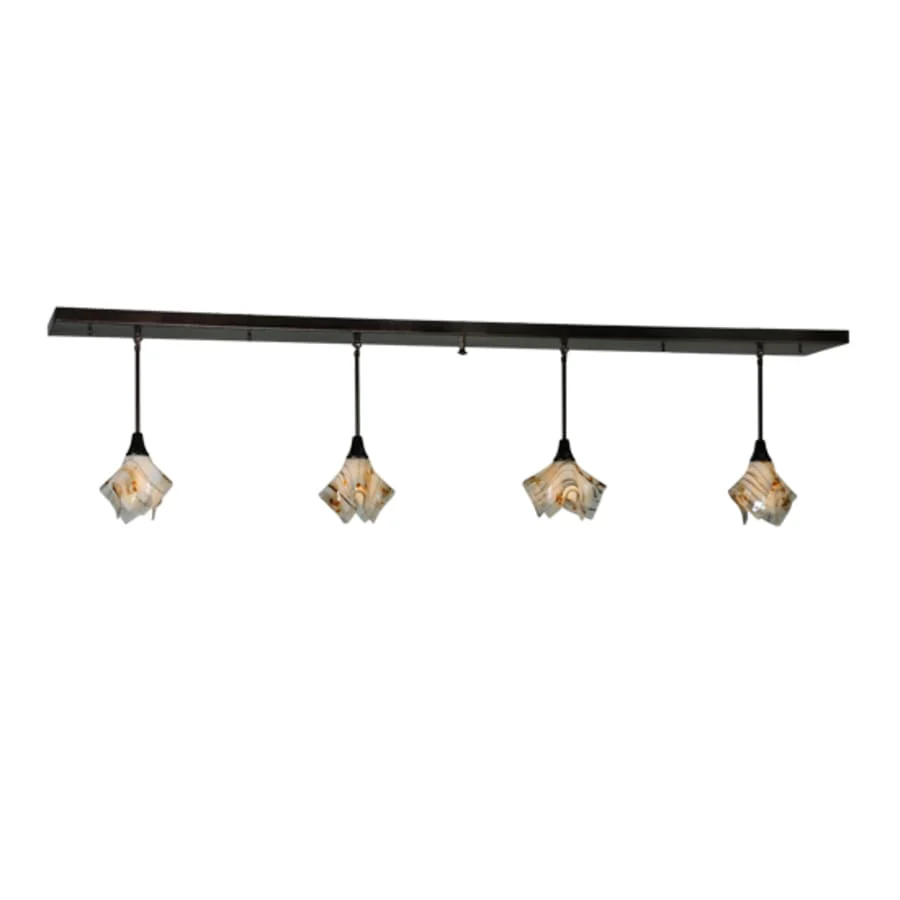 Meyda Tiffany Metro 4 Light 10" Wide Abstract Multi Light Pendant - Image 1